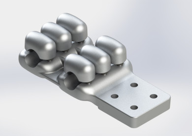 TEE Flat Terminal Connector